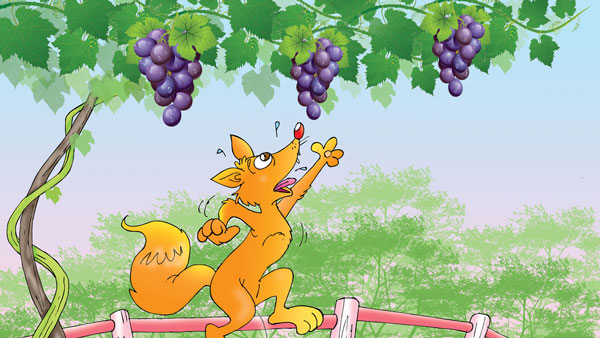 fabula la zorra y las uvas