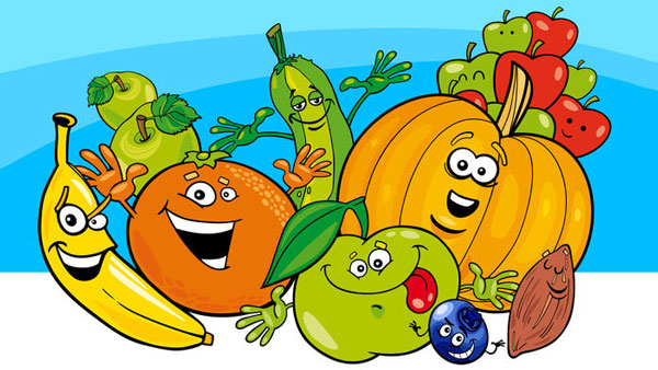 cuentos de frutas y verduras